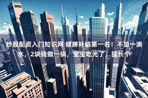 炒股配资入门知识网 健脾补脑第一名！不加一滴水，2块钱做一锅，宝宝吃光了，猛长个